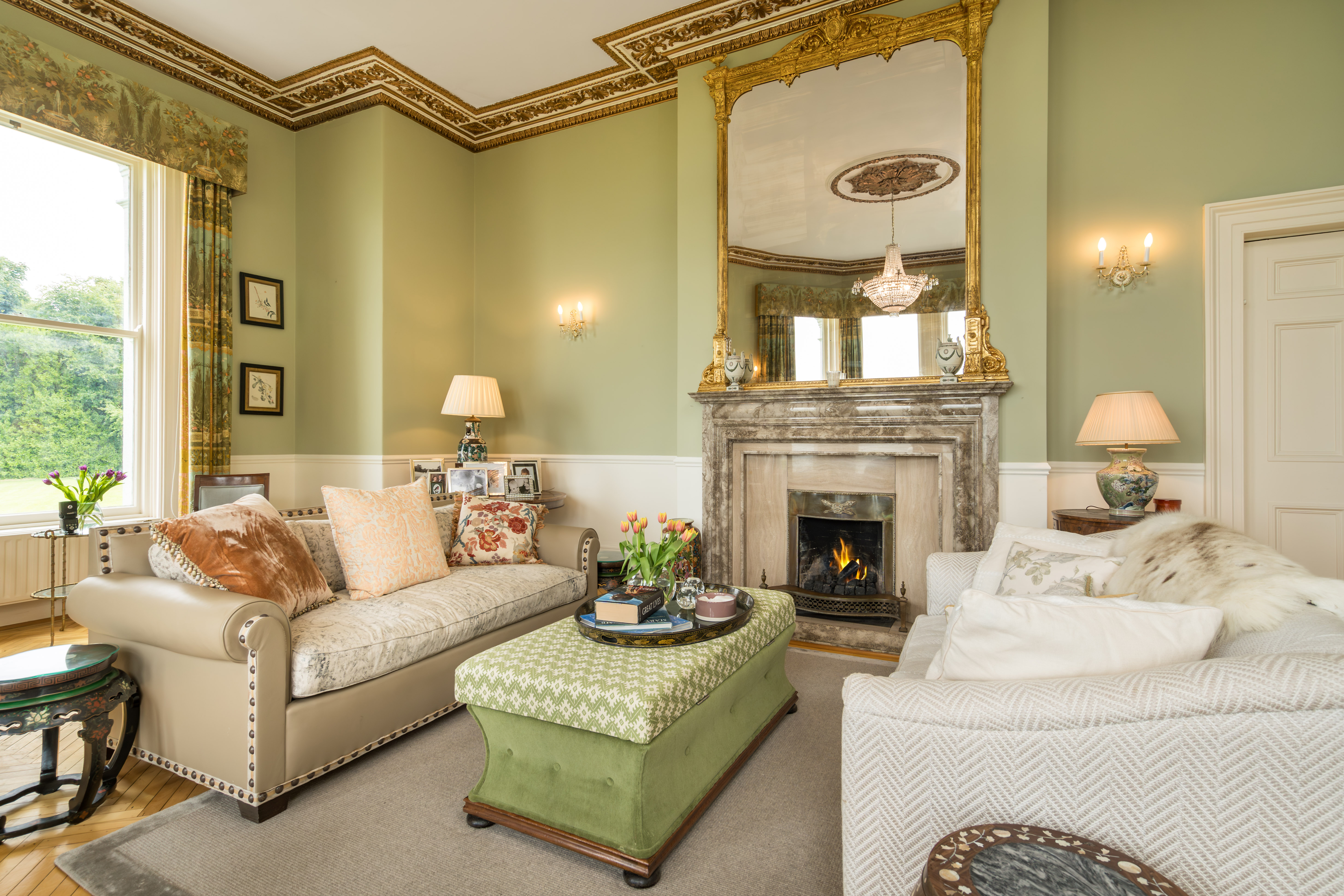 The drawing room