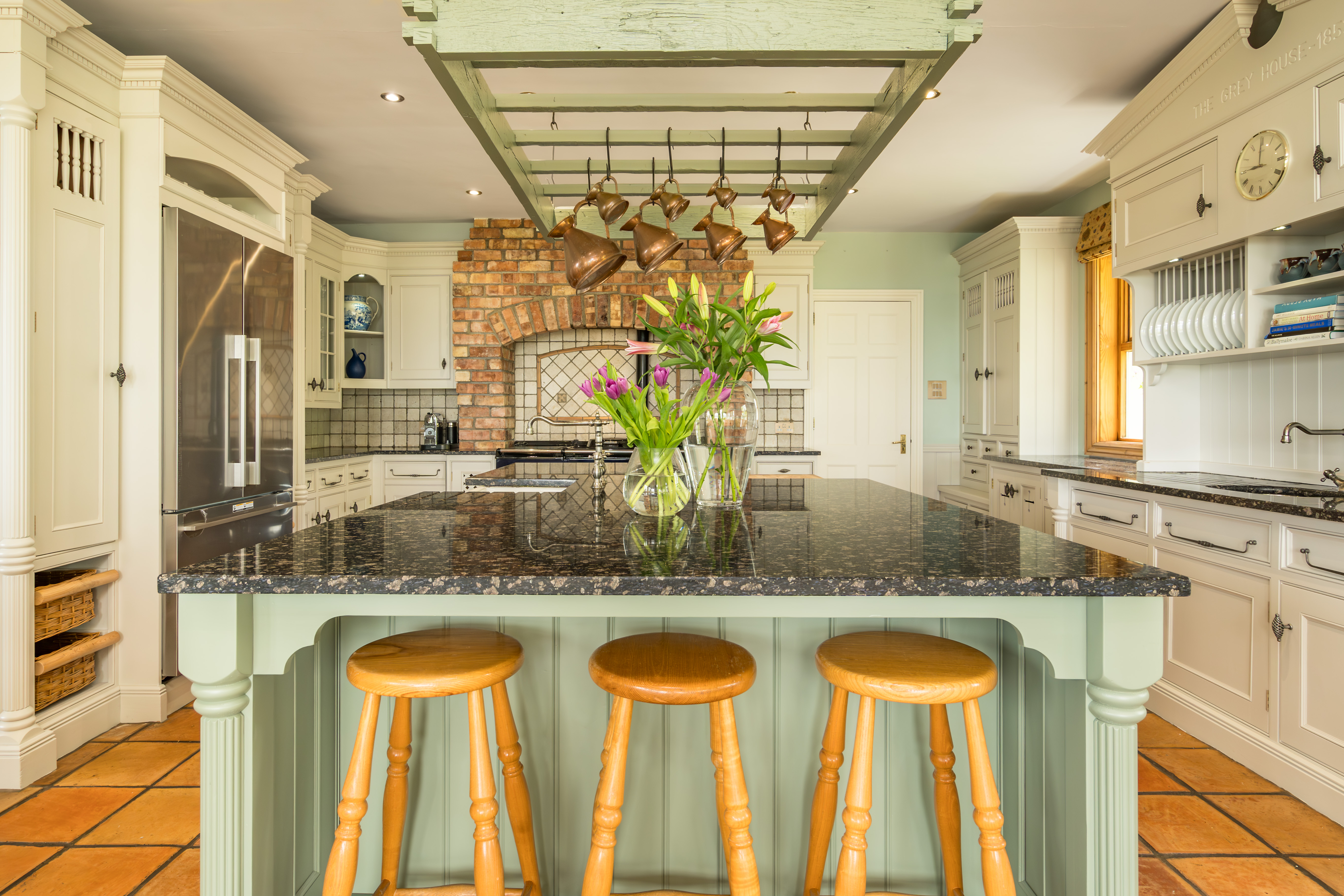 The kitchen with Aga